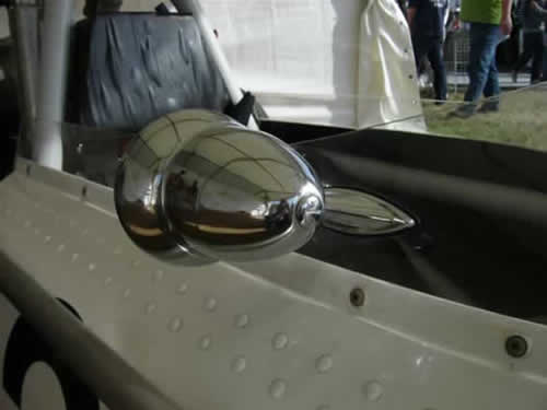 Racing Car Bullet Mirror